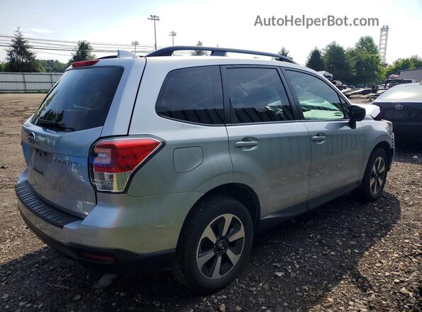 JF2SJABC0JH463294 2018 SUBARU FORESTER Серебряный Задняя правая четверть