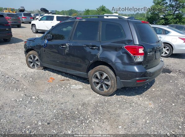 JF2SJABC0JH557708 2018 SUBARU FORESTER Black Հետևի ձախ