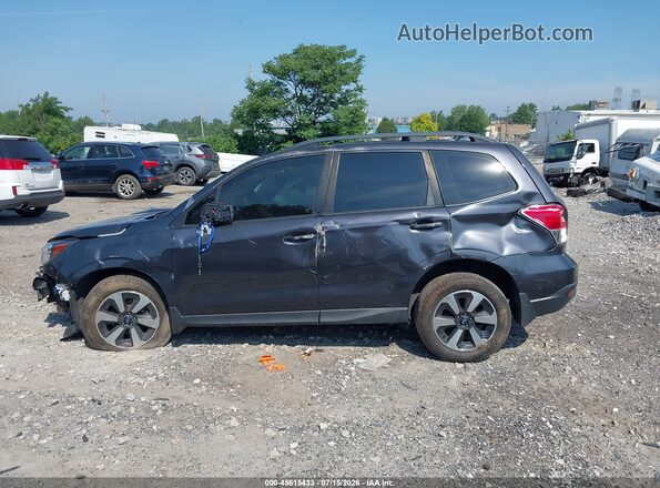 JF2SJABC0JH557708 2018 SUBARU FORESTER Black Սալոնի 360 աստիճան տեսք