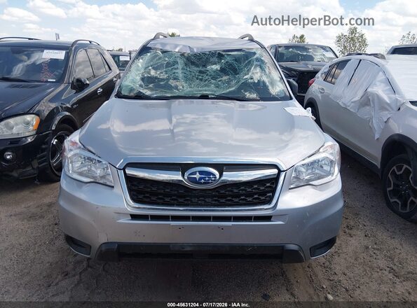 JF2SJABC1GH412105 2016 SUBARU FORESTER Silver Вид щитка приладів