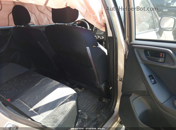 JF2SJABC1GH420110 2016 SUBARU FORESTER Gold Vista de la etiqueta del VIN