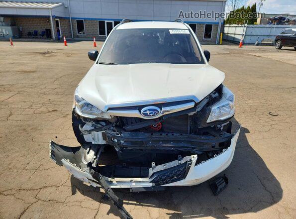 JF2SJABC1GH501656 2016 SUBARU FORESTER Белый Вид спереди