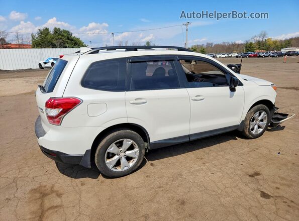 JF2SJABC1GH501656 2016 SUBARU FORESTER Белый Задняя правая четверть