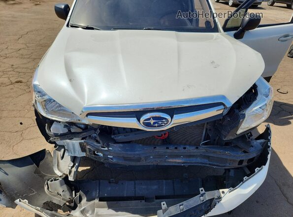 JF2SJABC1GH501656 2016 SUBARU FORESTER Белый Вид подкапотного пространства
