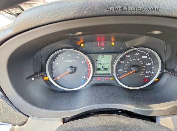 JF2SJABC1GH501656 2016 SUBARU FORESTER Белый Вид щитка приборов