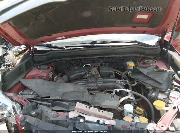 JF2SJABC1GH520949 2016 SUBARU FORESTER Red უკანა ხედი