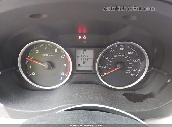 JF2SJABC1GH520949 2016 SUBARU FORESTER Red უკანა სავარძლების ხედი