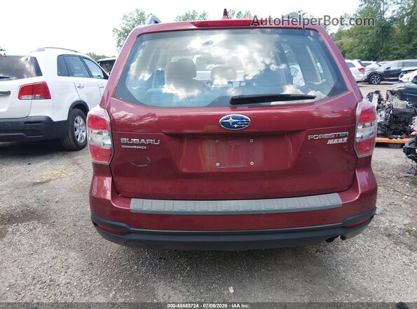 JF2SJABC1GH520949 2016 SUBARU FORESTER Red 