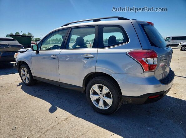 JF2SJABC1GH566426 2016 SUBARU FORESTER Silver Задня ліва чверть