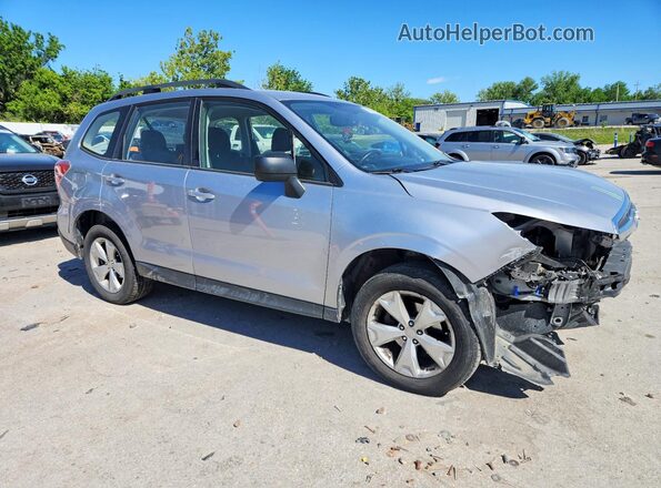 JF2SJABC1GH566426 2016 SUBARU FORESTER Silver Передня права чверть