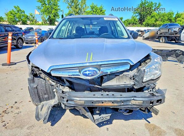 JF2SJABC1GH566426 2016 SUBARU FORESTER Silver Вид спереду