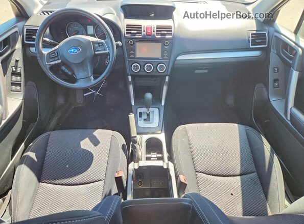 JF2SJABC1GH566426 2016 SUBARU FORESTER Silver Вид панелі приладів