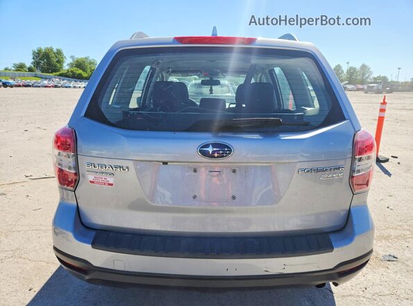 JF2SJABC1GH566426 2016 SUBARU FORESTER Silver Вид ззаду