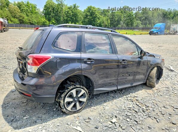 JF2SJABC1JH401015 2018 SUBARU FORESTER Gray Հետևի աջ