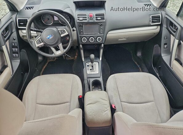 JF2SJABC1JH572539 2018 SUBARU FORESTER Blue Widok deski rozdzielczej