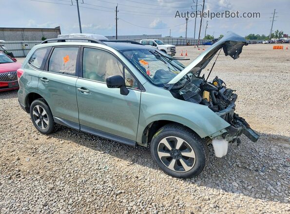 JF2SJABC2HH516832 2017 SUBARU FORESTER Green წინა მარჯვენა