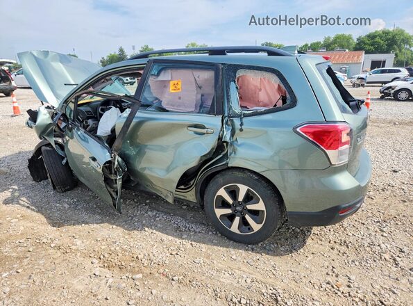JF2SJABC2HH516832 2017 SUBARU FORESTER Green უკანა მარცხენა