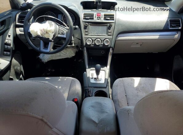 JF2SJABC2JH511412 2018 SUBARU FORESTER Gray Vista del salpicadero