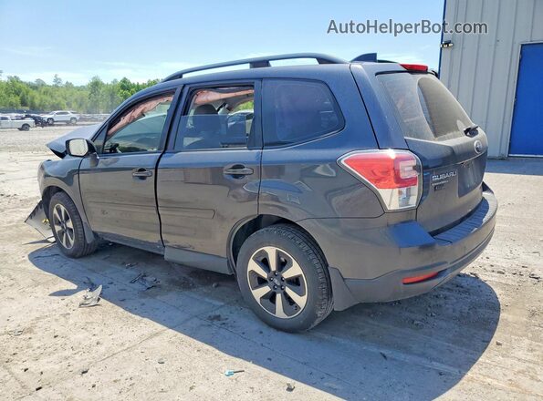 JF2SJABC2JH511412 2018 SUBARU FORESTER Gray Trasero izquierdo