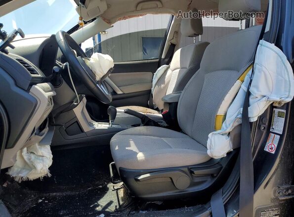 JF2SJABC2JH511412 2018 SUBARU FORESTER Gray Vista interior delantera
