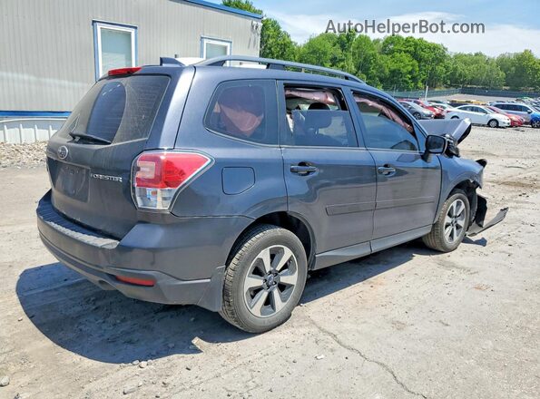 JF2SJABC2JH511412 2018 SUBARU FORESTER Gray Trasero derecho