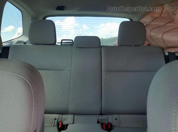 JF2SJABC2JH592573 2018 SUBARU FORESTER Red უკანა სავარძლების ხედი
