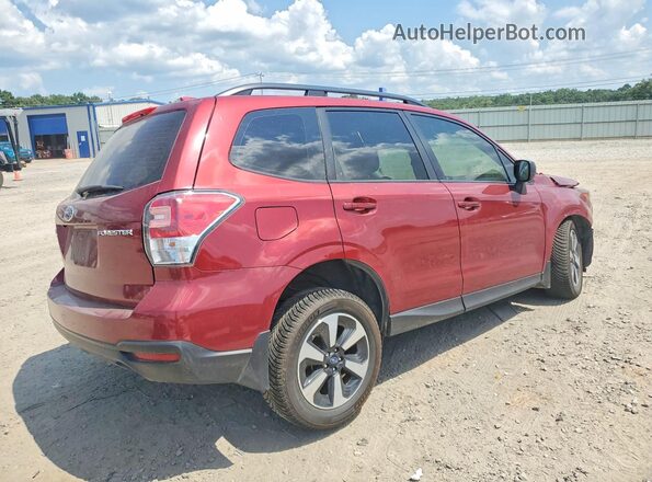 JF2SJABC2JH592573 2018 SUBARU FORESTER Red უკანა მარჯვენა