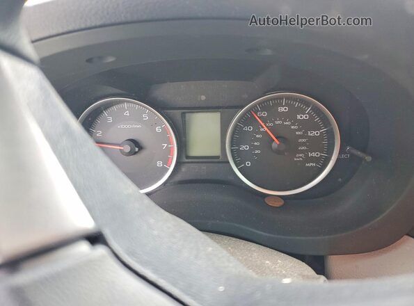 JF2SJABC2JH592573 2018 SUBARU FORESTER Red ხელსაწყოთა პანელის ხედი