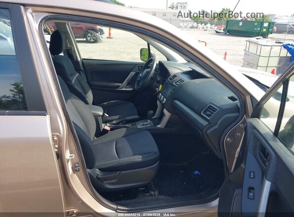 JF2SJABC3GH424577 2016 SUBARU FORESTER Brown Widok wnętrza z przodu