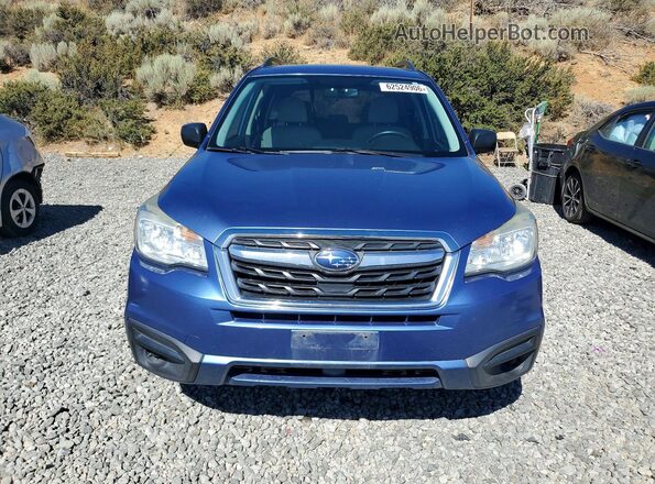 JF2SJABC3HH447200 2017 SUBARU FORESTER Blue Widok z przodu