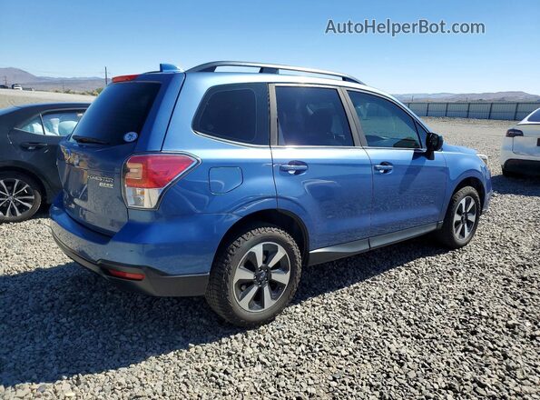 JF2SJABC3HH447200 2017 SUBARU FORESTER Blue Tył prawy