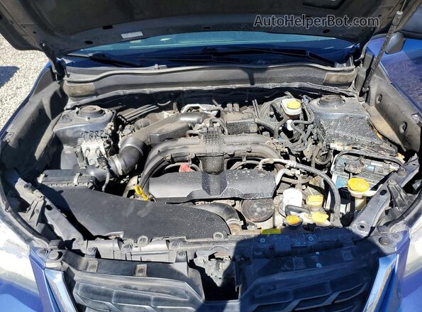 JF2SJABC3HH447200 2017 SUBARU FORESTER Blue Widok komory silnika