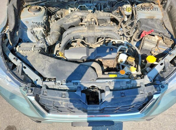 JF2SJABC3HH541982 2017 SUBARU FORESTER Green Вид задньої частини салону