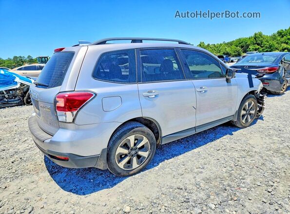 JF2SJABC3HH569619 2017 SUBARU FORESTER Серебряный Задняя правая четверть