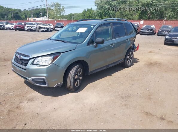 JF2SJABC3JH429639 2018 SUBARU FORESTER Gray Vista tres cuartos delantera izquierda
