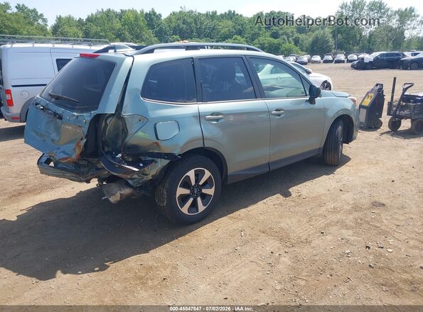 JF2SJABC3JH429639 2018 SUBARU FORESTER Gray Trasero derecho
