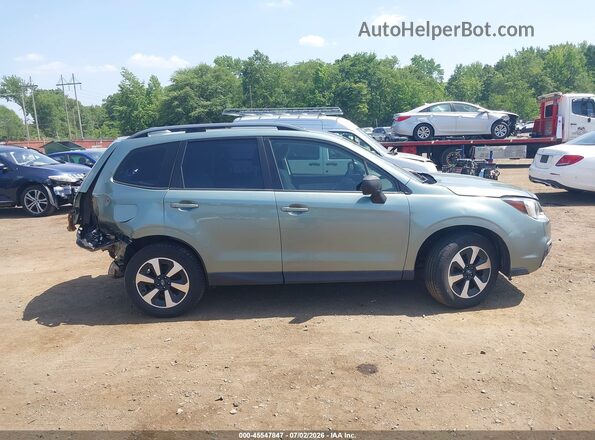 JF2SJABC3JH429639 2018 SUBARU FORESTER Gray Vista interior trasera