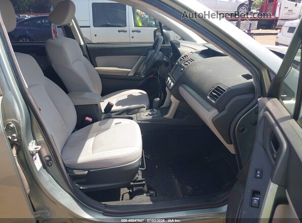 JF2SJABC3JH429639 2018 SUBARU FORESTER Gray Vista interior delantera