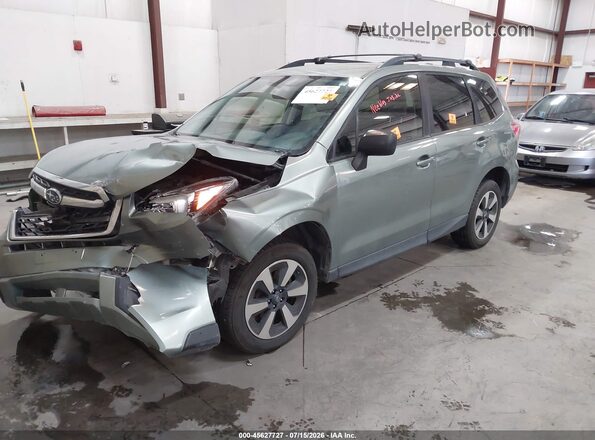 JF2SJABC3JH522077 2018 SUBARU FORESTER Green Przód lewy