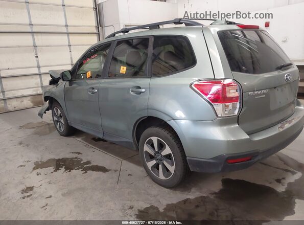 JF2SJABC3JH522077 2018 SUBARU FORESTER Green Tył lewy