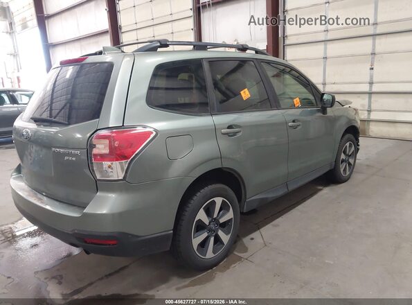 JF2SJABC3JH522077 2018 SUBARU FORESTER Green Tył prawy