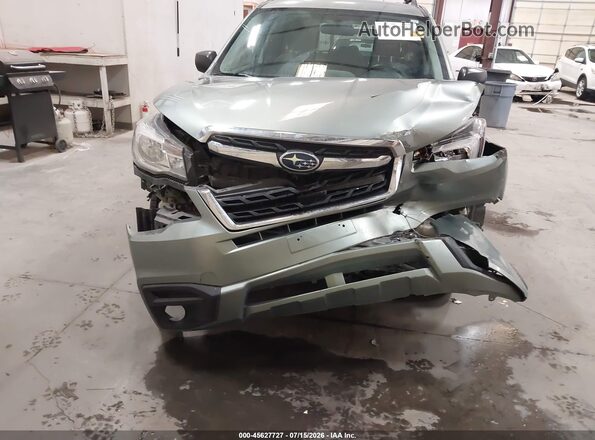 JF2SJABC3JH522077 2018 SUBARU FORESTER Green Widok z przodu
