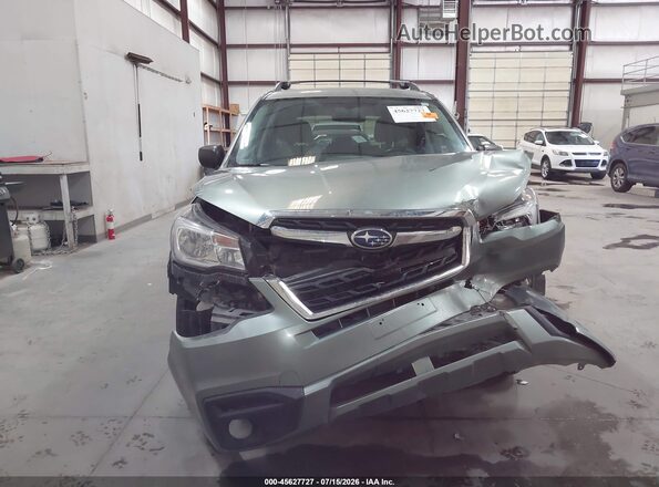 JF2SJABC3JH522077 2018 SUBARU FORESTER Green Widok zestawu wskaźników