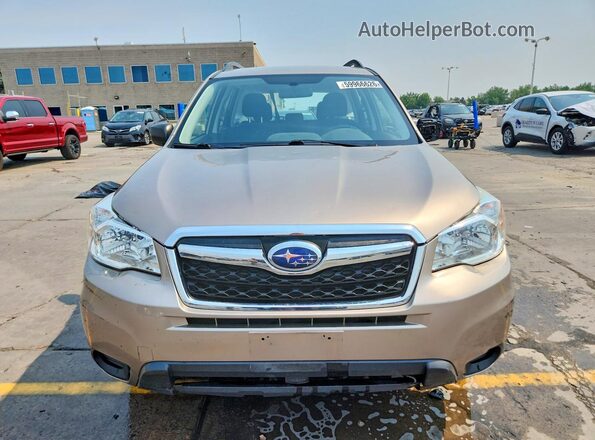 JF2SJABC4GH455921 2016 SUBARU FORESTER Brown Вид спереду