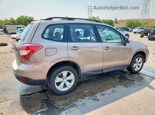 JF2SJABC4GH455921 2016 SUBARU FORESTER Brown Задня права чверть