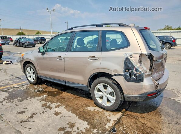 JF2SJABC4GH455921 2016 SUBARU FORESTER Brown Задня ліва чверть
