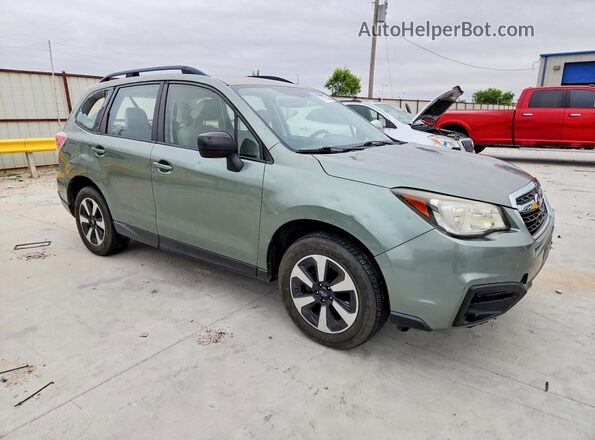 JF2SJABC4HH403416 2017 SUBARU FORESTER Green Przód prawy