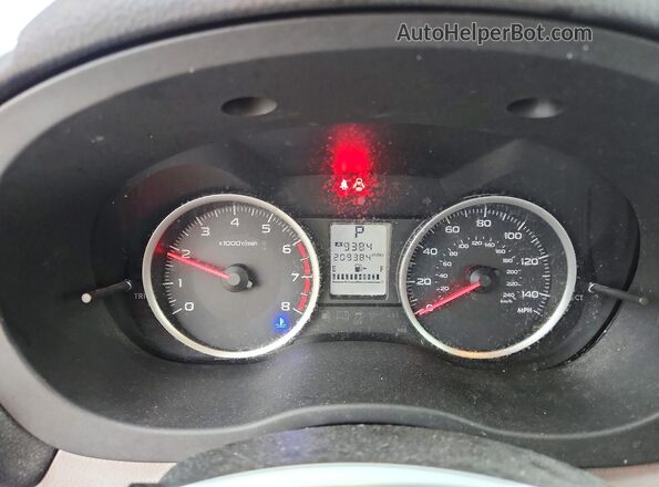 JF2SJABC4HH403416 2017 SUBARU FORESTER Green Widok zestawu wskaźników