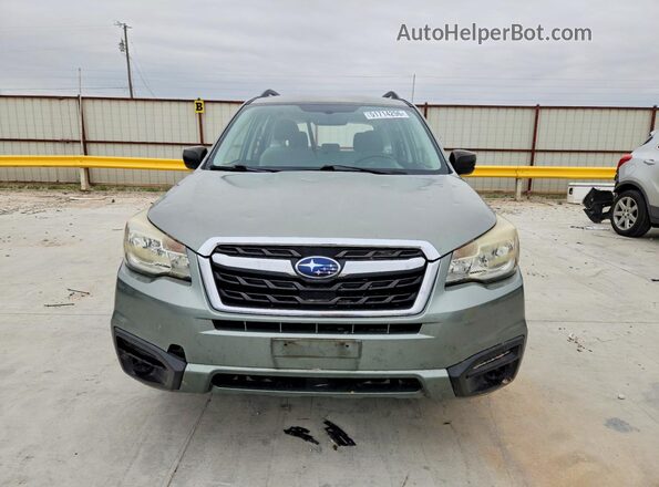 JF2SJABC4HH403416 2017 SUBARU FORESTER Green Widok z przodu