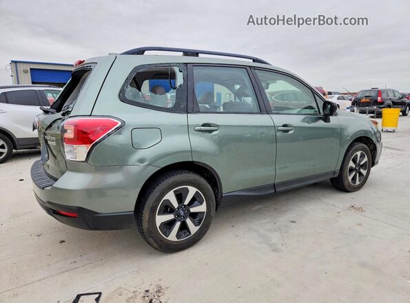JF2SJABC4HH403416 2017 SUBARU FORESTER Green Tył prawy